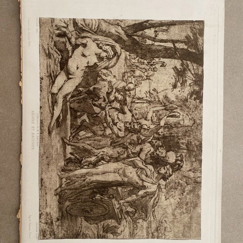 Collectible engraving used
