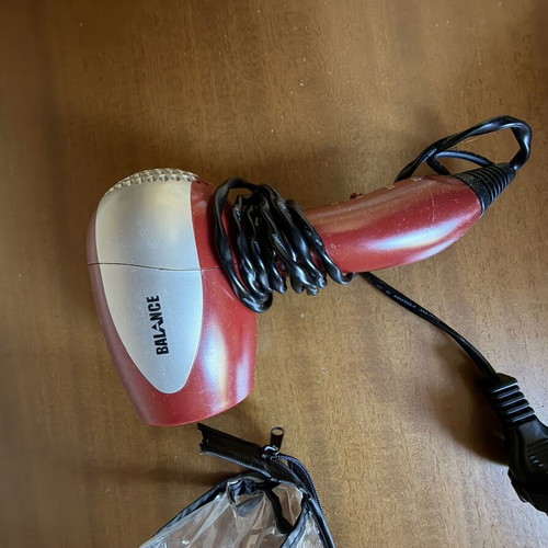 Travel size hair dryer like new with pouch