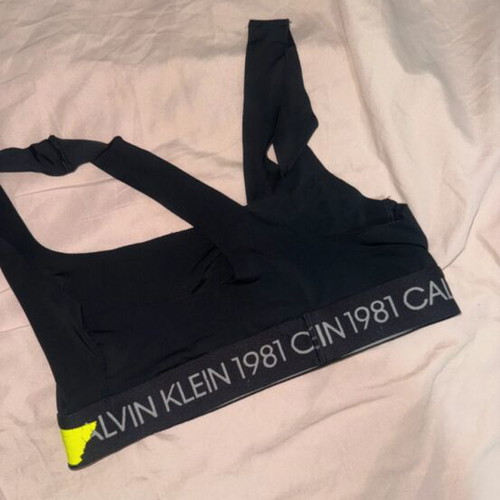Calvin Klein sport top, black, XS