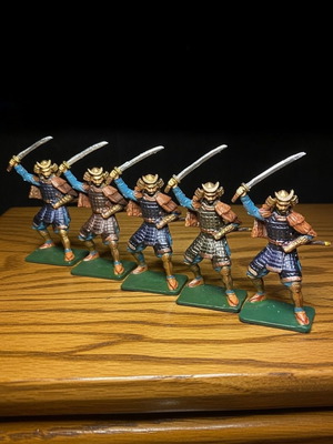 Lead Samurai 56mm (1:32) Hand-Painted New