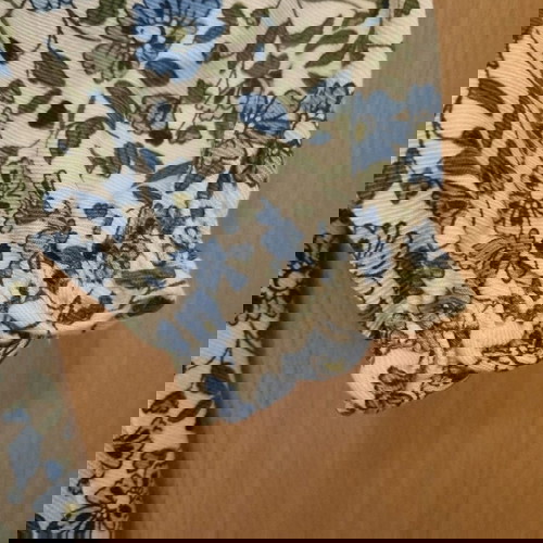 Φόρεμα Zara 18-24 μηνών σαν καινούργιο με λουλούδια και vintage γιακά