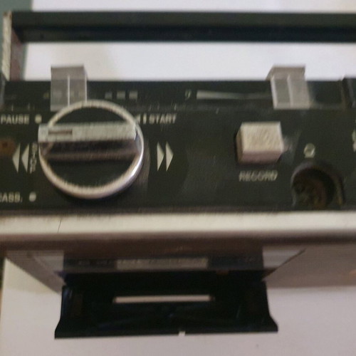 Grundig radio cassette player used, vintage 1960