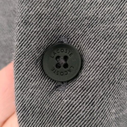 Lacoste jacket gray like new, size XL