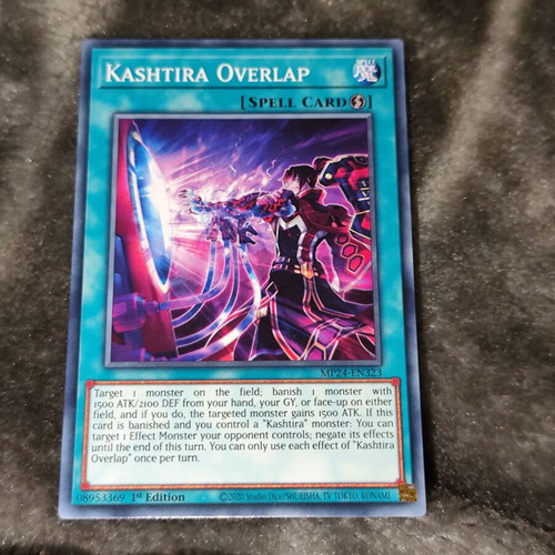 Yu-Gi-Oh Kashtira Overlap card new