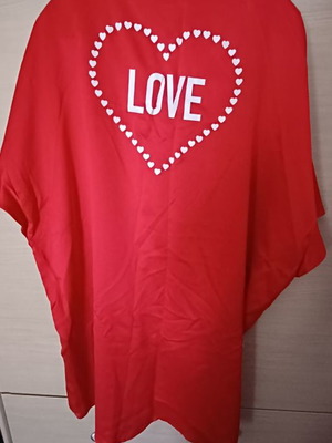 Victoria Secret σατέν ρομπάκι καινούργιο, κόκκινο, μέγεθος M