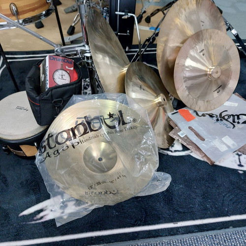 Istanbul Agop Hi-Hat 14" και Ride πιατίνι 20" καινούργια