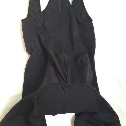 AGU women's cycling bib shorts with padding, size XL