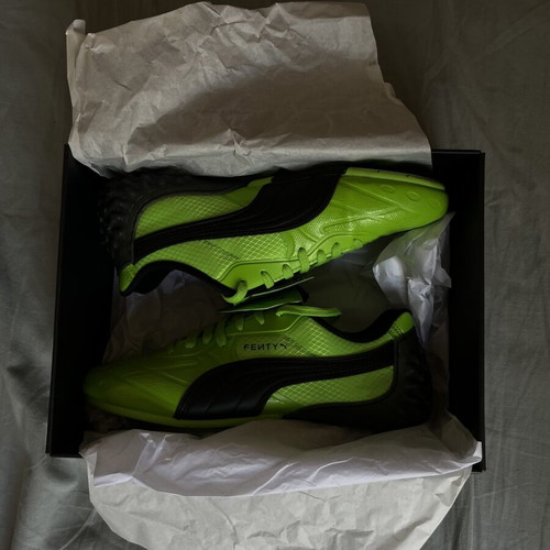Fenty X Puma sneakers, green, size 40