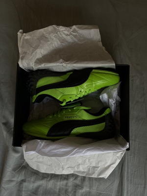 Fenty X Puma sneakers, green, size 40