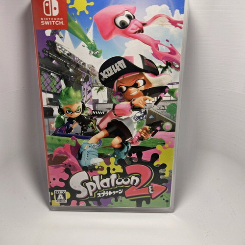 Splatoon 2 Nintendo Switch Japanese Edition like new
