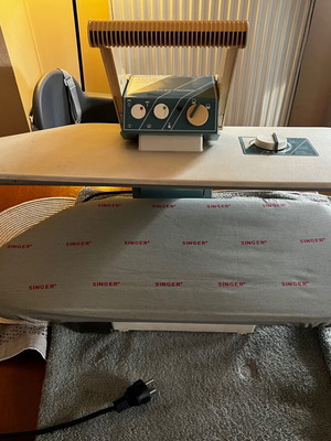 Singer ironing press used