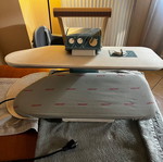 Singer ironing press used