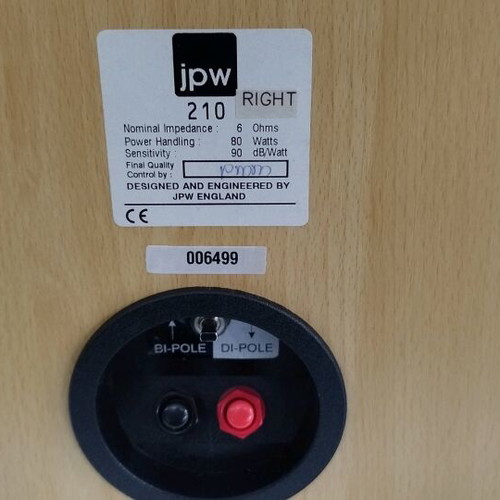 JPW 210 speakers like new with dual woofers and tweeters