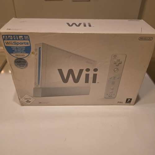 Nintendo Wii console with Wii Fit Plus, boxed