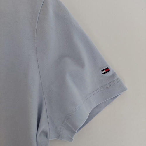 Tommy Hilfiger women's short-sleeve top blue medium like new