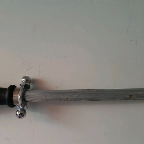 Vintage knife sharpening steel used, good condition