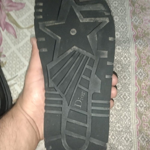 Christian Dior black slippers size 44 like new