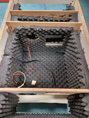 Ξύλινο κουτί για antminer s9 ιδιοκατασκευή για μείωση θορύβου