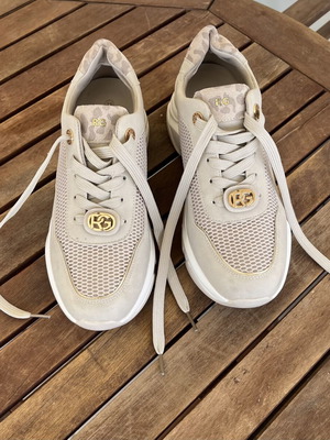 Sneakers Wedges Renato Garini καινούργια, off white μπεζ λεοπάρ, νούμερο 38