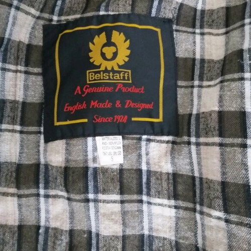 Belstaff jacket dark orange like new, size M