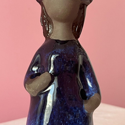 Vintage ceramic figure Blomsterflicka Elsi Bourelius for Jie Gantofta like new