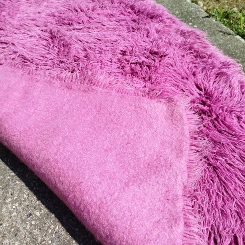 Velentza rug like new, purple pink, size 2.05x1.10