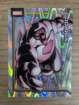 2026 Topps Chrome Marvel RayWave Nimrod κάρτα