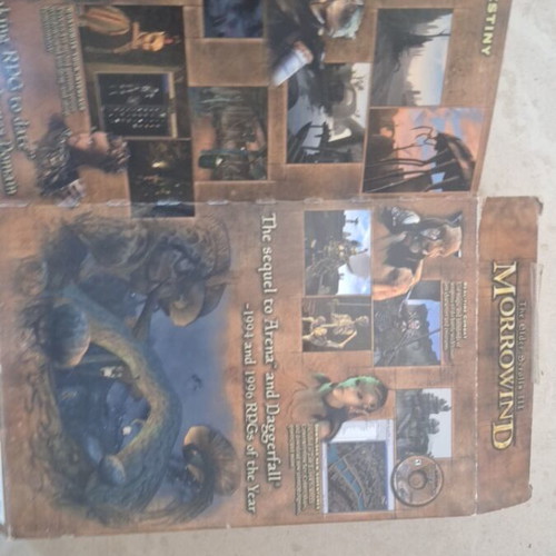 The Elder Scrolls III: Morrowind PC game like new, US initial launch