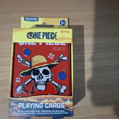 One Piece Playing Cards and One Piece Deck like new, sealed