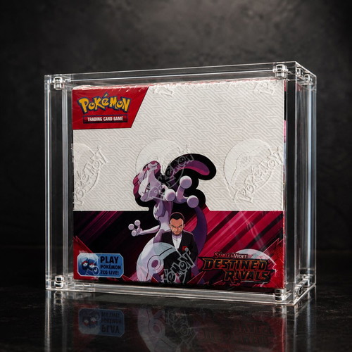Premium Acrylic Booster Box Display Case new