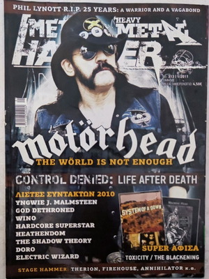 Metal Hammer & Heavy Metal magazine issue 313, January 2011