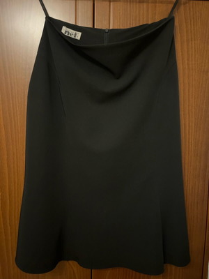 Midi skirt like new, black, size L