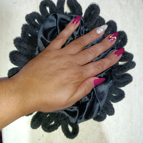 Puffy handmade new hair clip