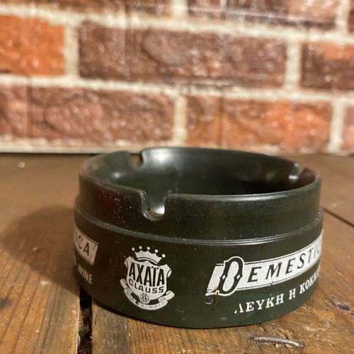 Demestixa Achaia Clauss ashtray used, green color