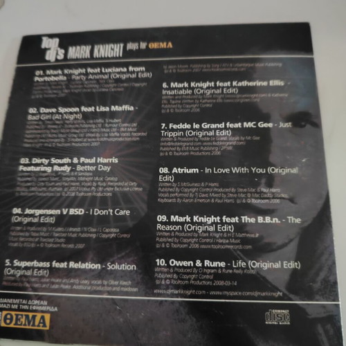 Top DJ's Mark Knight plays for Thema CD