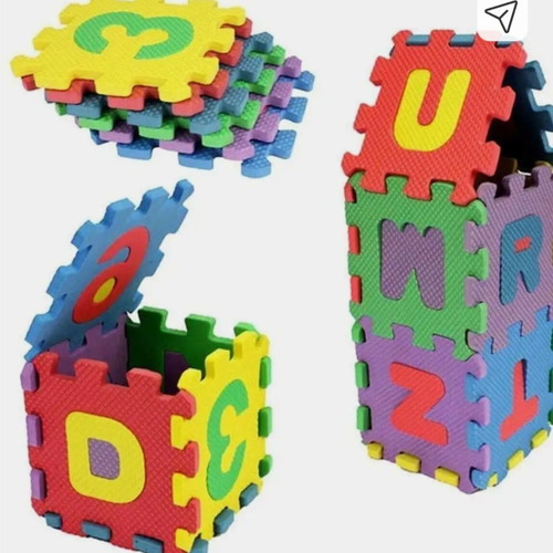 Foam mini puzzle like new