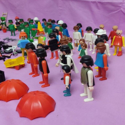 Playmobil Lyra construction toy set, incomplete