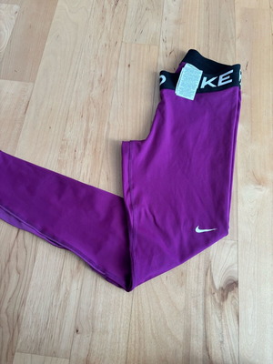 NikePro leggings like new, purple, size S