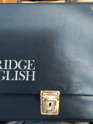 English Method Suitcase used with Books and Cassettes