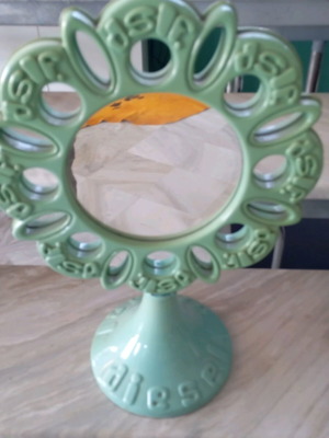 Diesel mirror used, collectible rare piece from the 50s