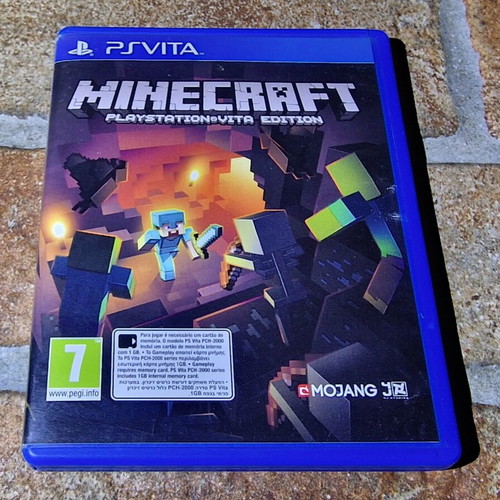 Minecraft for PS Vita used