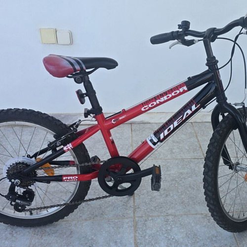 Ideal Condor 20" kids mountain bike, red, gears, V-brakes