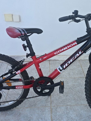 Ideal Condor 20" kids mountain bike, red, gears, V-brakes