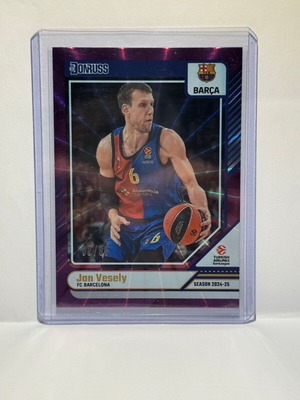 Κάρτα Panini Donruss Euroleague Jan Vesely 2024-25 Purple καινούργιο