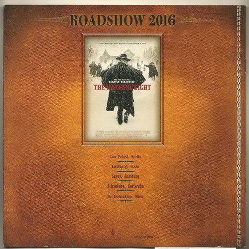 The Hateful Eight Special Roadshow Engagement booklet