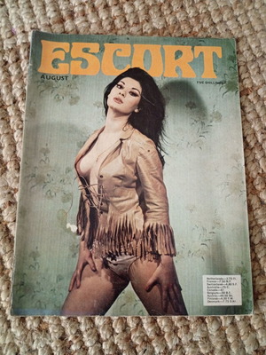 Αμερικάνικο ανδρικό περιοδικό Escort μεταχειρισμένο, δεκαετίας 60, σπάνιο τεύχος