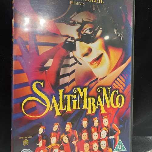Saltimbanco Cirque du Soleil DVD like new with subtitles