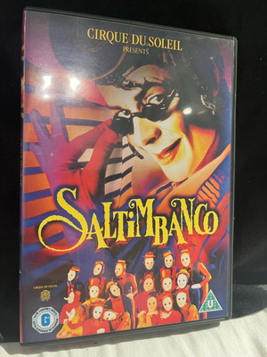 Saltimbanco DVD Cirque du Soleil σαν καινούργιο με υπότιτλους