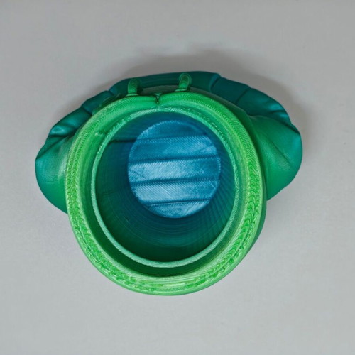 Handmade hoodie pencil holder green gradient, new