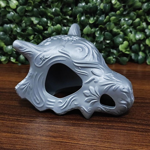 Ornamental Cubone Skull Pokemon new 3D printed with embossed details
